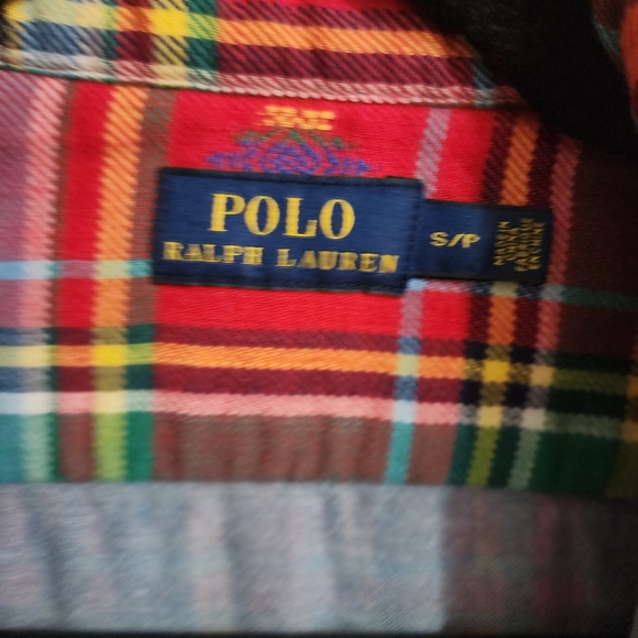 Small polo Ralph Lauren plaid buttondown - Picture 3 of 6